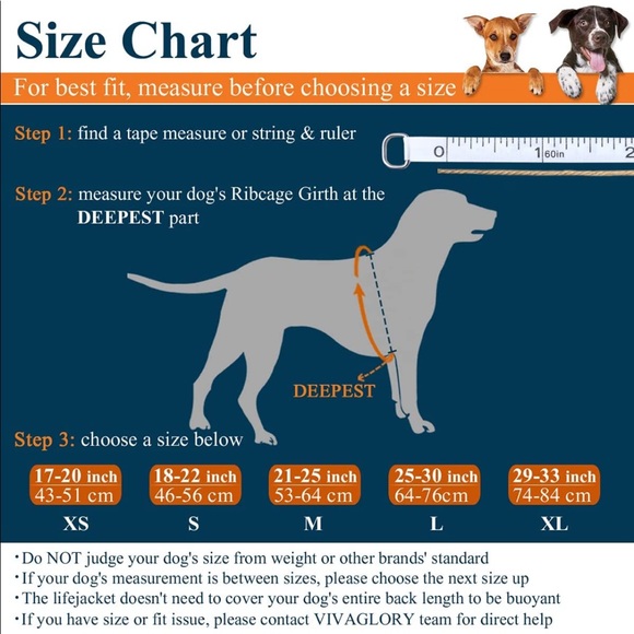 🆕 Vivaglory 🐶 Life Jacket for 🐾 Dogs 🐾 - Picture 6 of 9